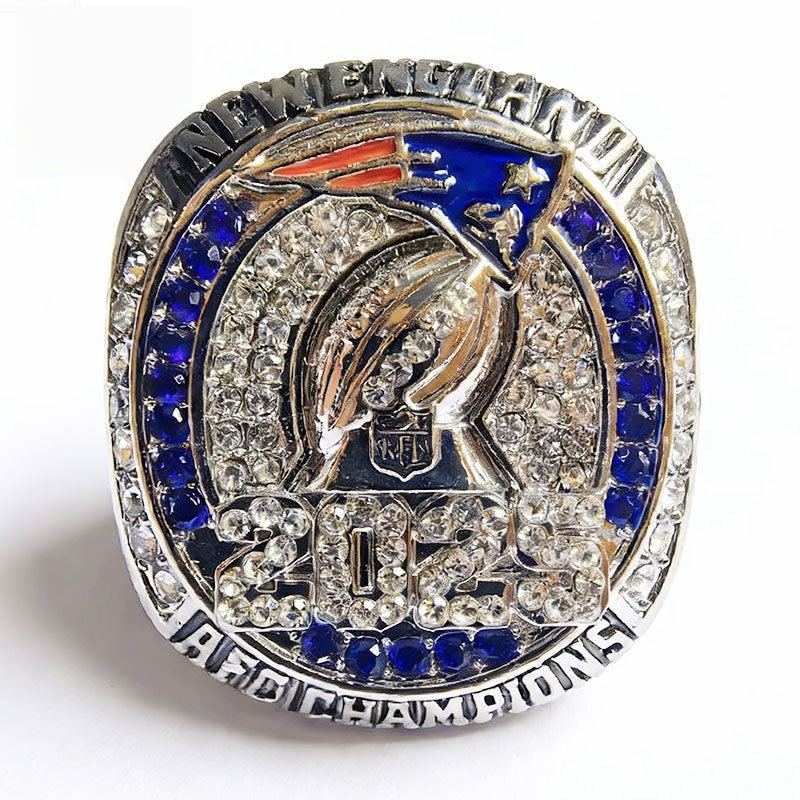 2026 NE Patriots football championship ring fans design with box for men