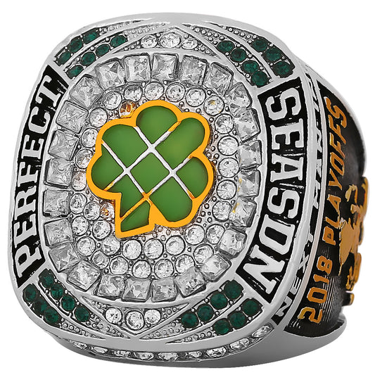 2018 Notre Dame championship ring with box