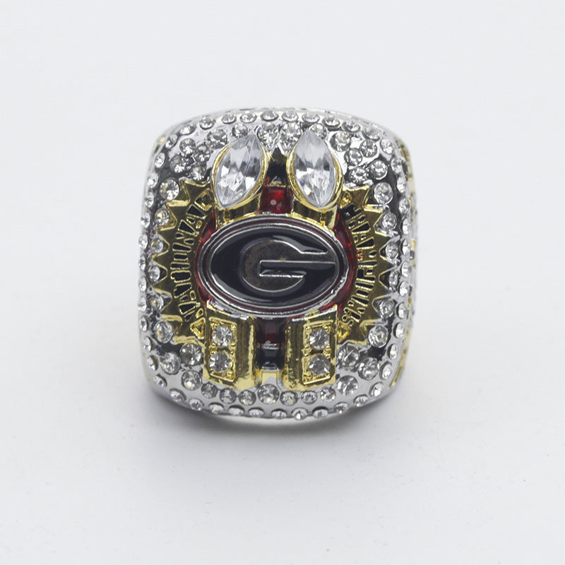 2022 Georgia Bulldogs SEC Championship ring with box for men