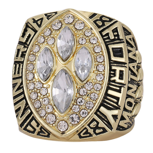 1989 San Francisco SF 49ers football championship ring
