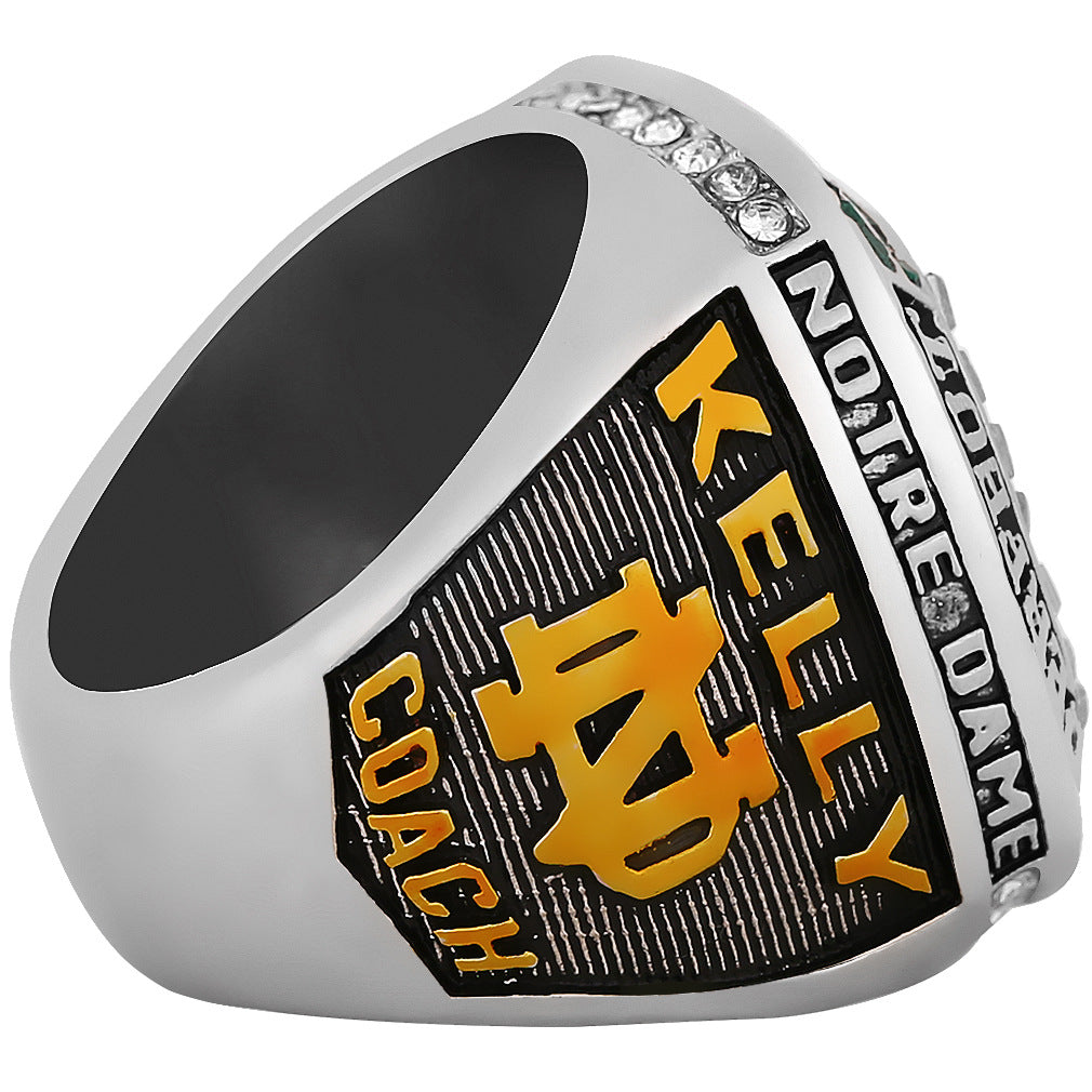 2018 Notre Dame championship ring with box