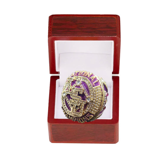 2025 LSU tiger state college football championship ring with box for fans best collection gift