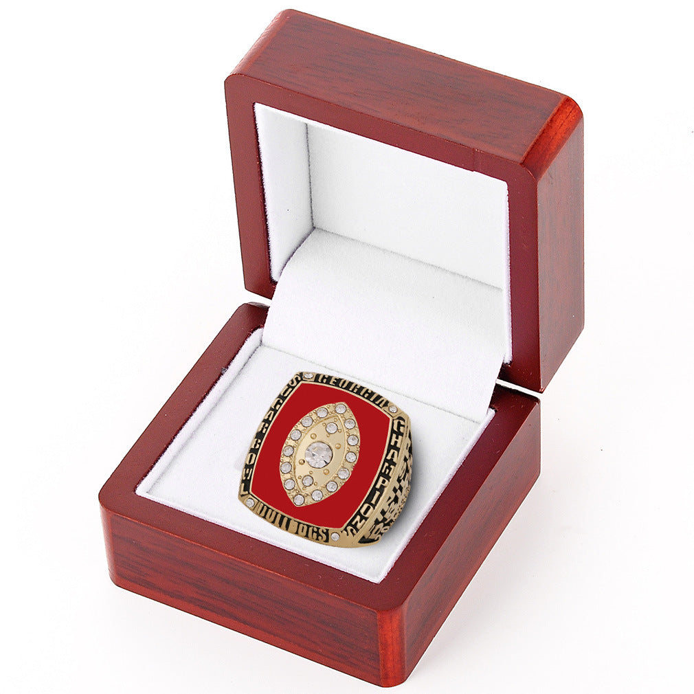 Georgia Bulldogs 2003 sugar bowl championship ring with box