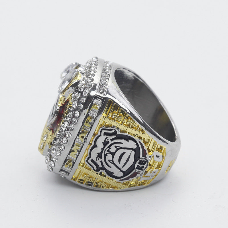 2022 Georgia Bulldogs SEC Championship ring with box for men
