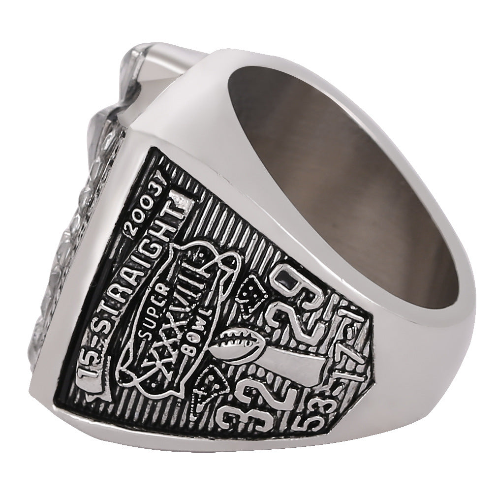 2003 NE Patriots football championship ring