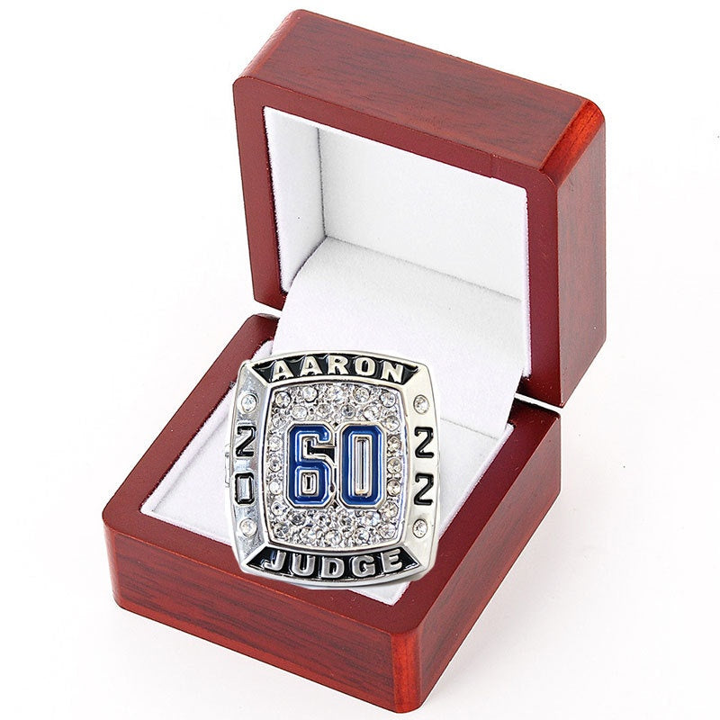 2022 NY Yankees AARON JUDGE 60 61 62 championship ring