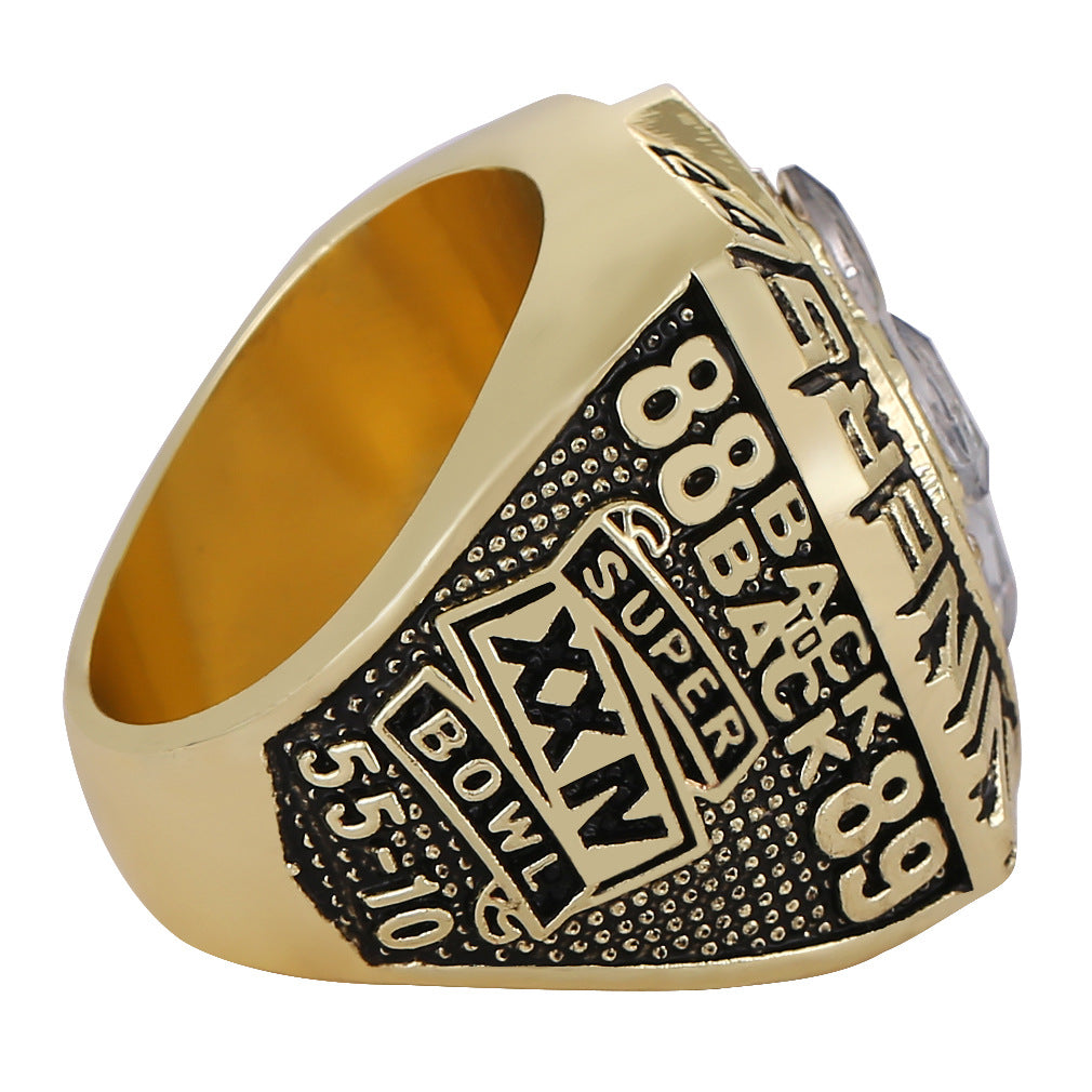 1989 San Francisco SF 49ers football championship ring