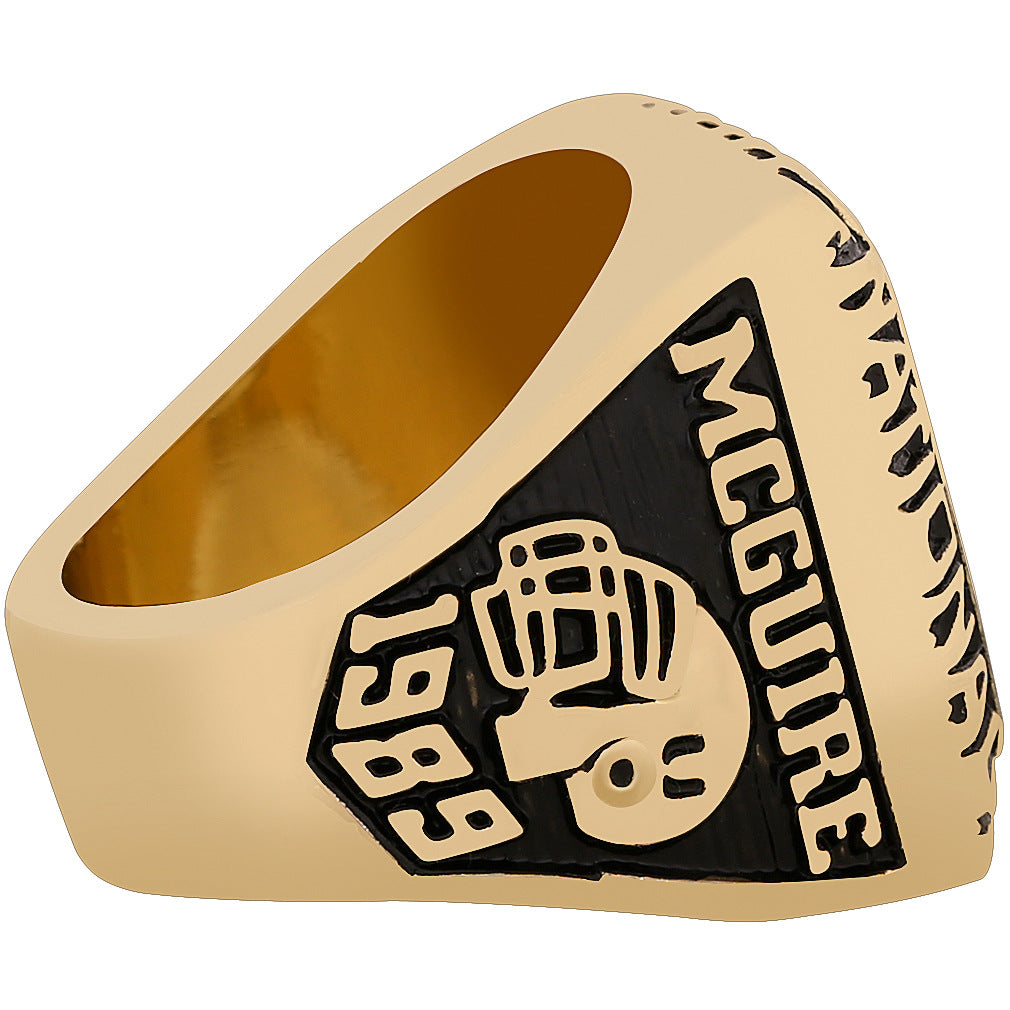 1989 Miami Hurricanes Football Championship Ring With Box For Men