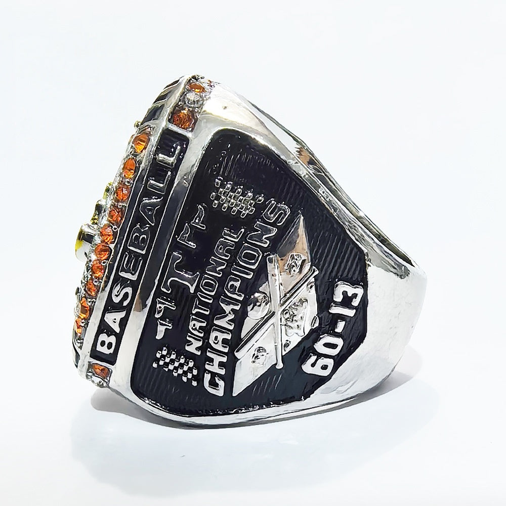 2024 Tennessee University Volunteer college baseball championship ring with box for men