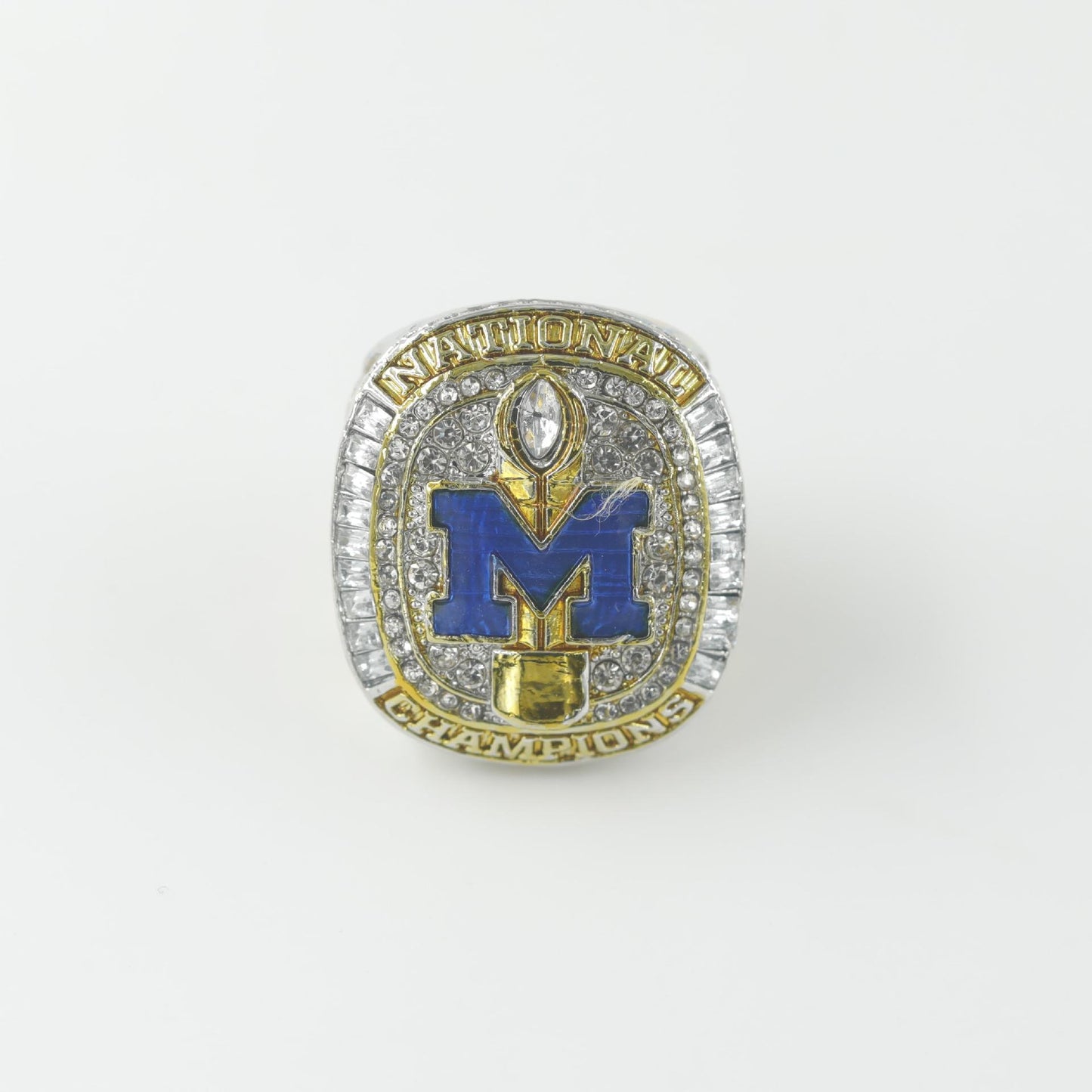 2024 Michigan Wolverines football championship ring with box
