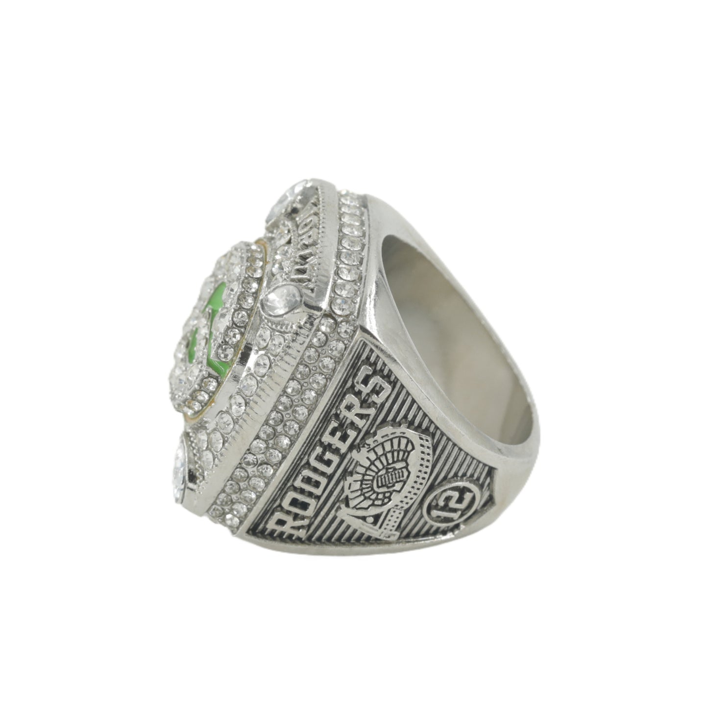 2010 Green Bay Packers Football Championship Ring With Box For Men