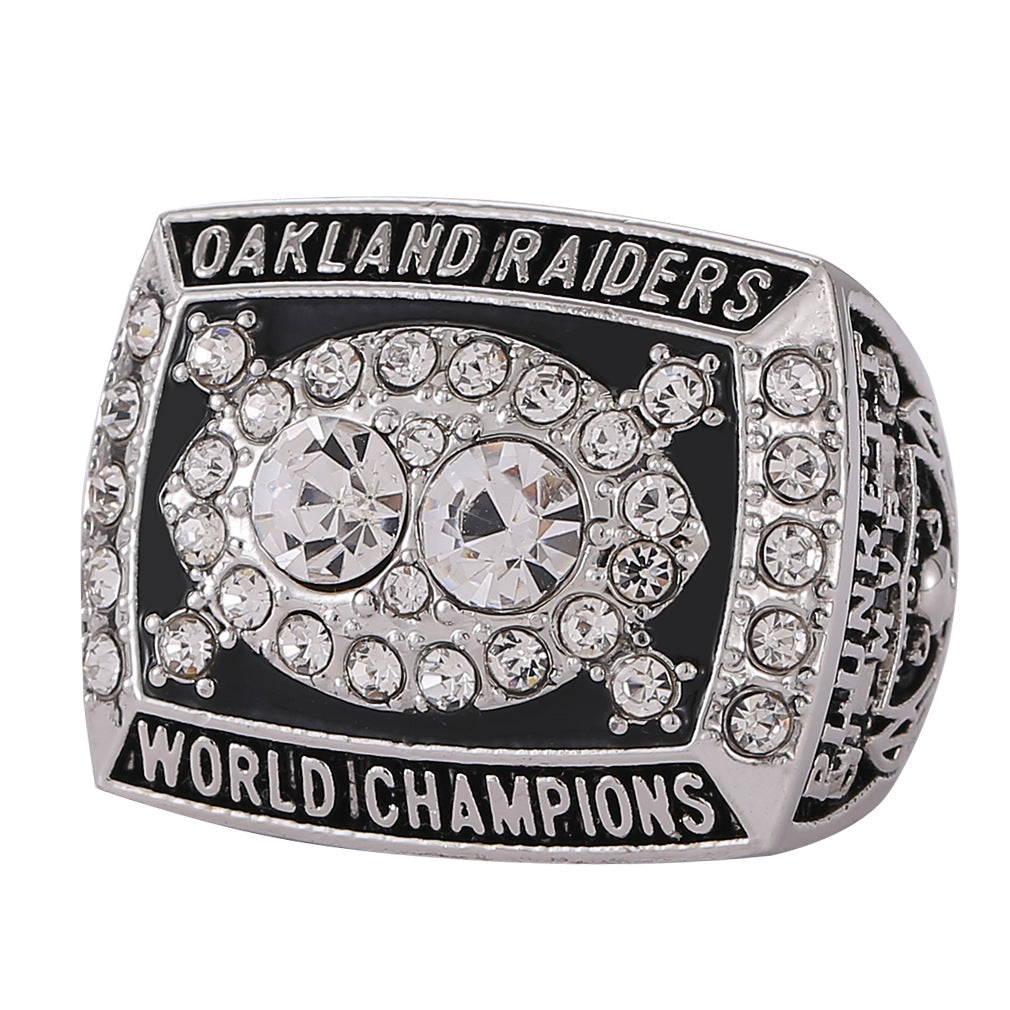 1980 Okland Raiders football championship ring
