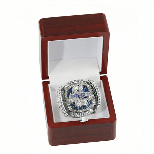NEWEST 2025 Seattle Seahawks football championship ring with box