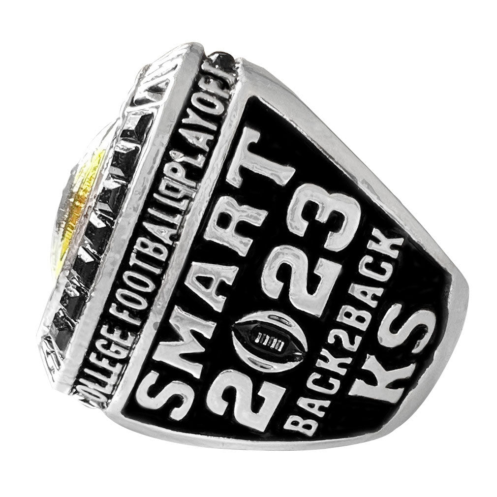 Georgia bulldogs 2023 national championship ring with box