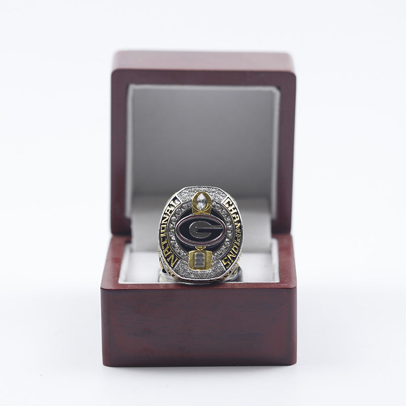 2021 GEORGIA BULLDOGS NATIONAL CHAMPIONSHIP RING WITH BOX FOR MEN
