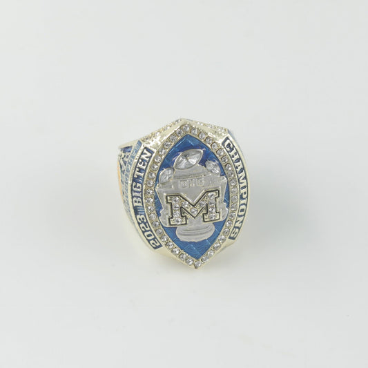 2023 Michigan Wolverine Big Ten Football Championship Ring