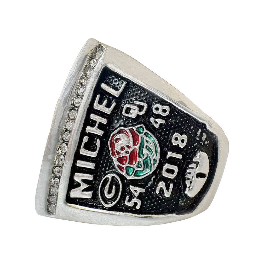 Georgia bulldogs 2017 rose bowl championship ring with box