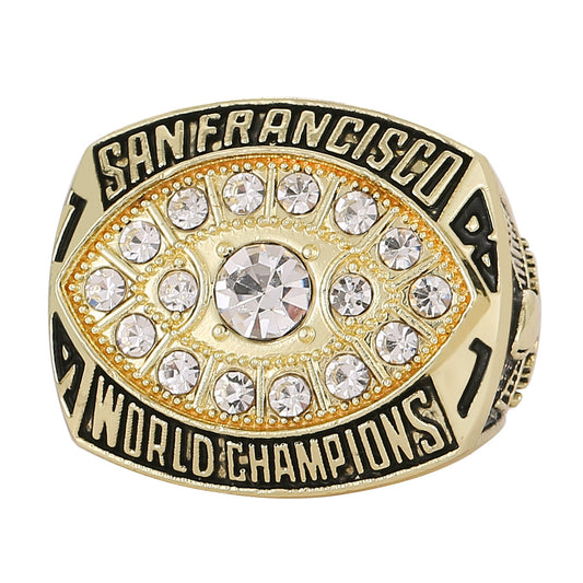 1981 San Francisco SF 49ers football championship ring