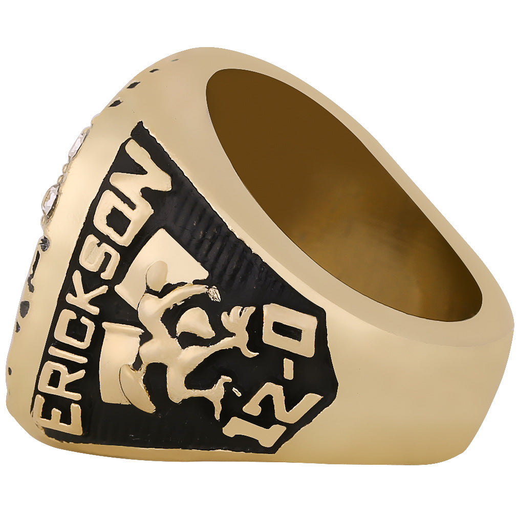 1991 Miami Hurricanes Football Championship Ring With Box For Fans Collection Gift