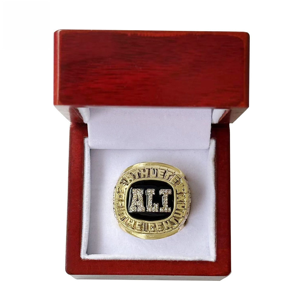 2000 ALI MUHAMMAD boxing championship rings for men
