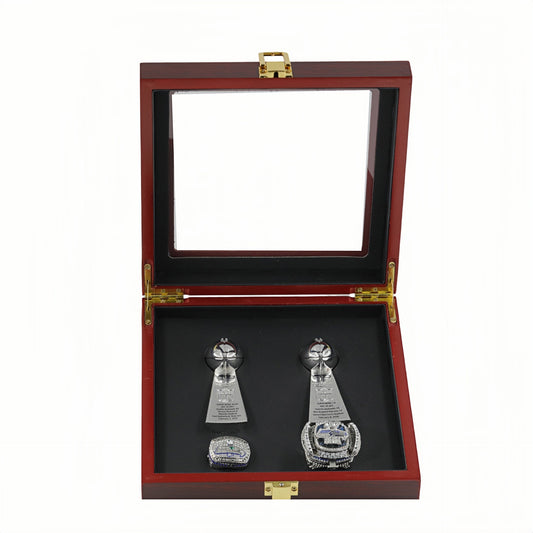 2013 2025 seattle seahawks 2 rings with 2 trophies boxed set for men collection gift