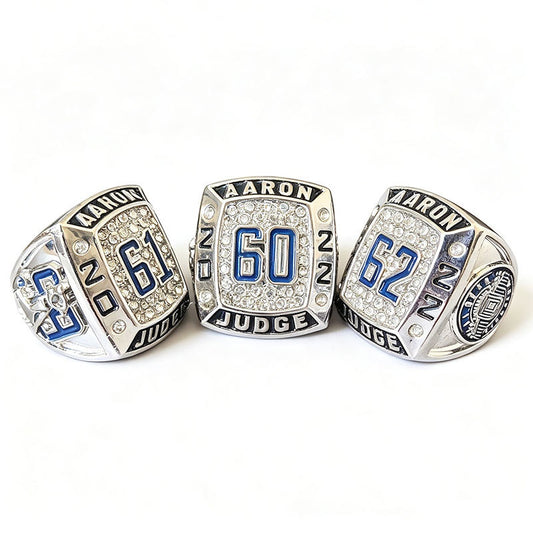 2022 NY Yankees AARON JUDGE 60 61 62 championship ring