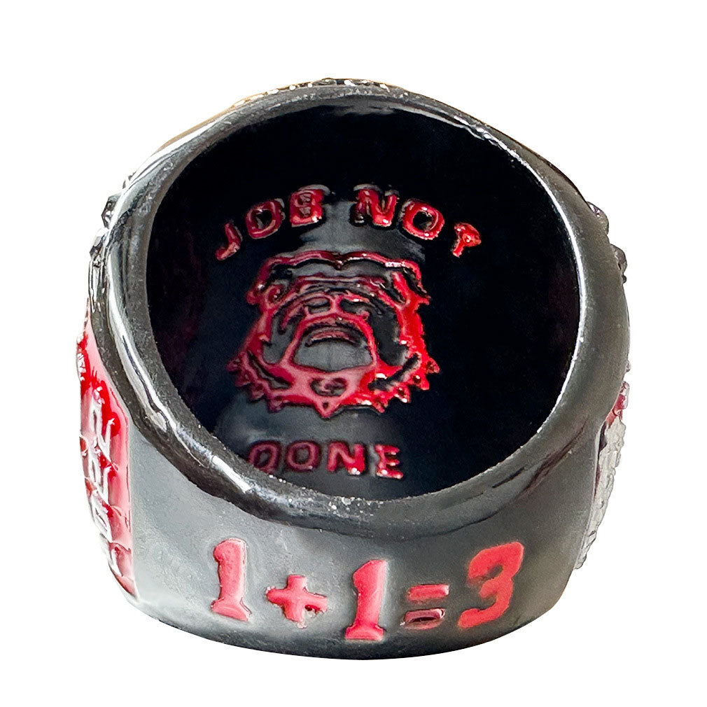 Georgia bulldogs 2022 peach bowl championship ring with box