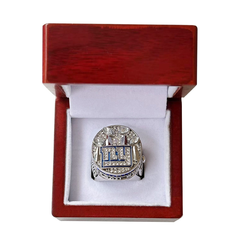 2011 New York Giants Football Super Bowl Championship Ring With Box