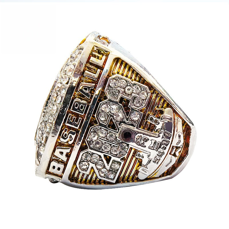 2023 LSU Tigers college baseball championship ring with box for men