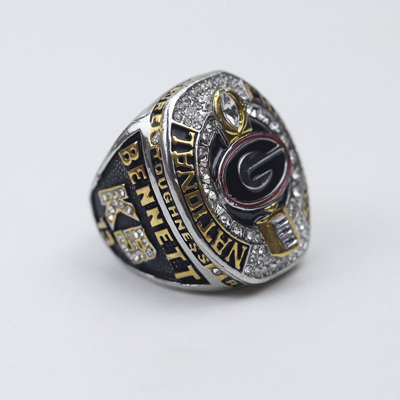 2021 GEORGIA BULLDOGS NATIONAL CHAMPIONSHIP RING WITH BOX FOR MEN