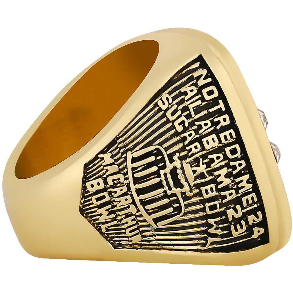 1973 Notre Dame championship ring with box for men