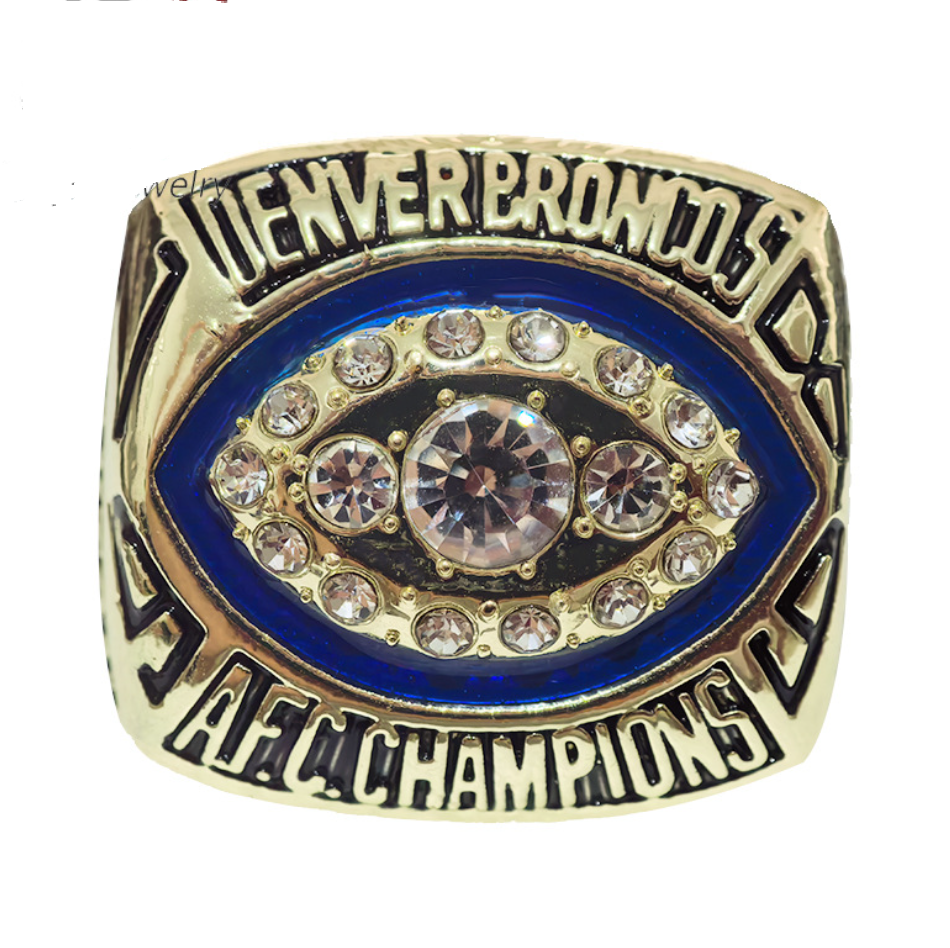 1989 Denver Broncos football championship ring