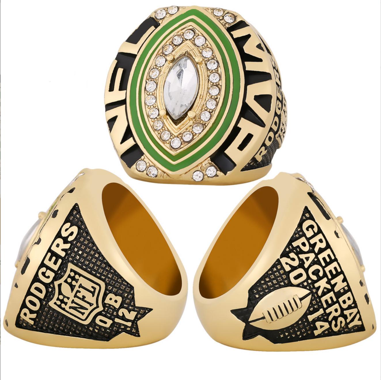2014 Green Bay GB Packers NFL MVP Championship Ring With Box