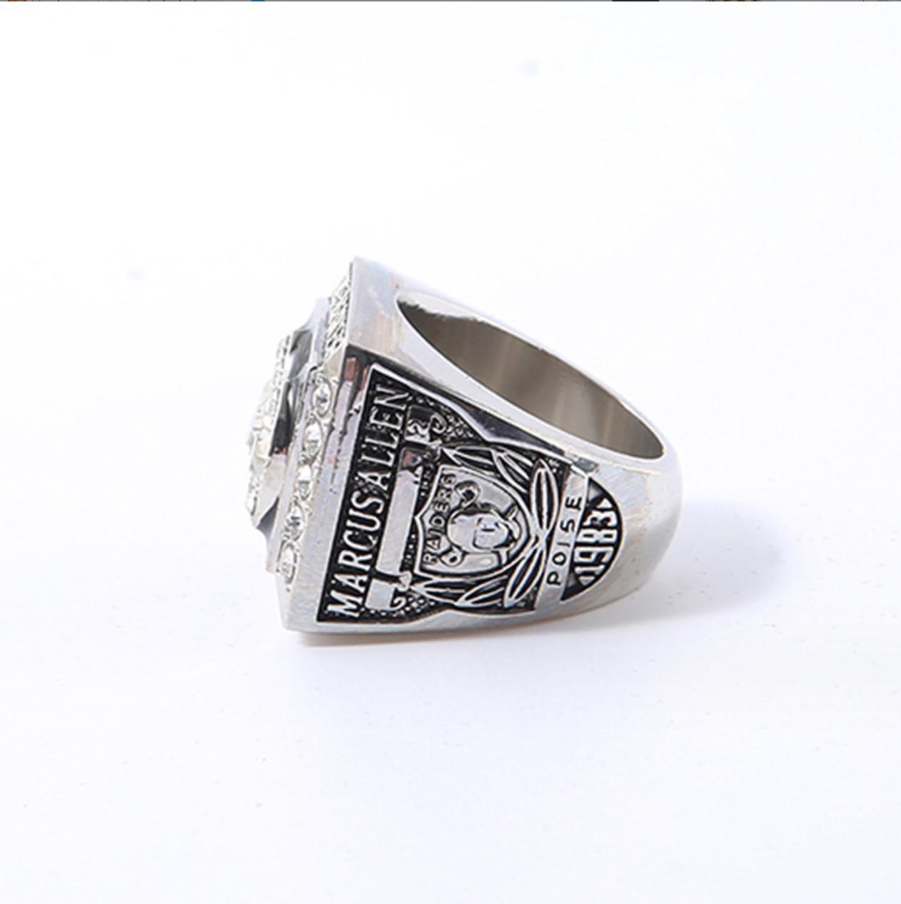 1983 Oakland Raiders Super Bowl Championship Rings With Box Set