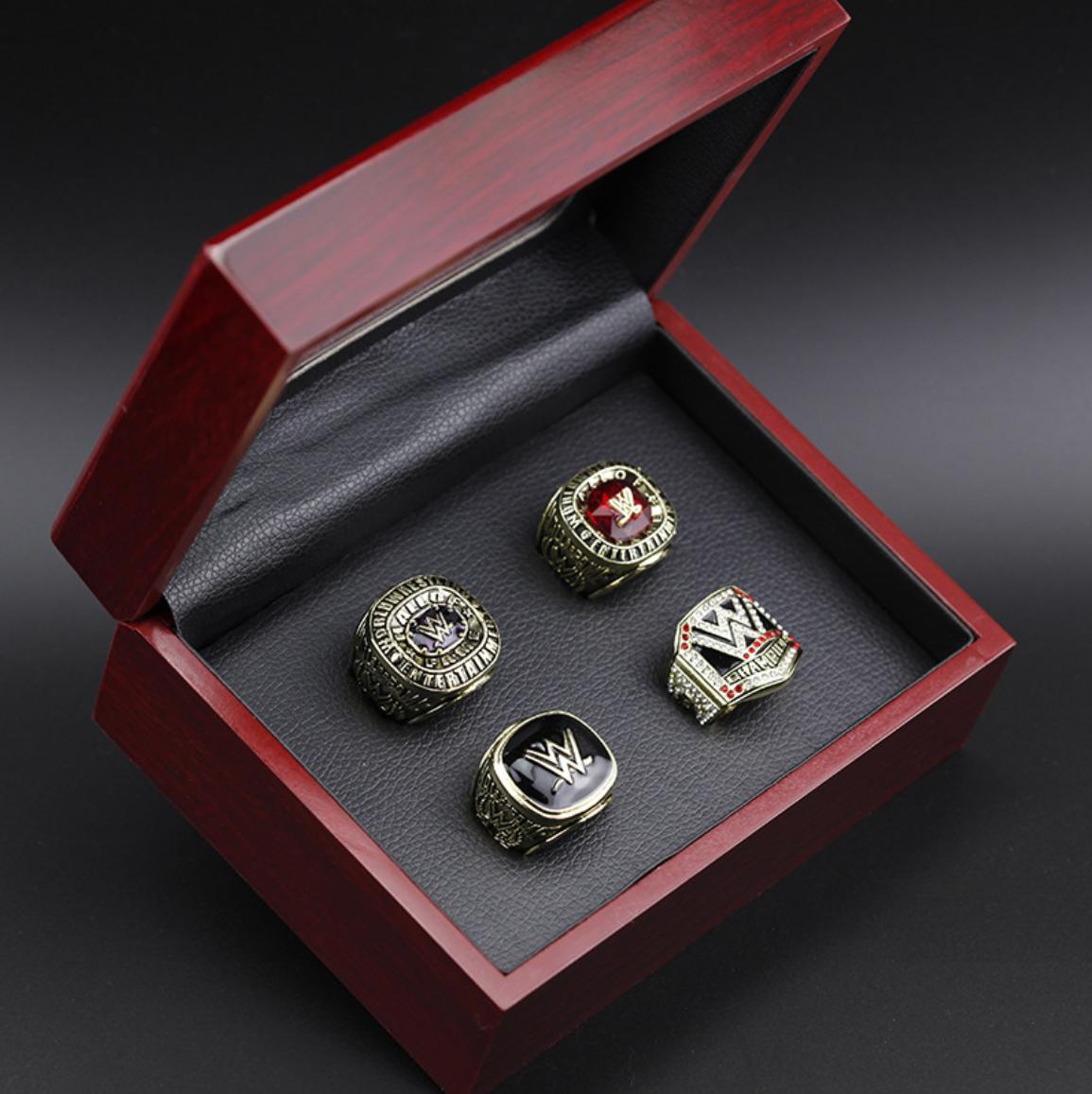 2004 2008 2015 2016 Wrestling World Entertainment WWE Hall Of Fame Championship Rings Set For Men Gift