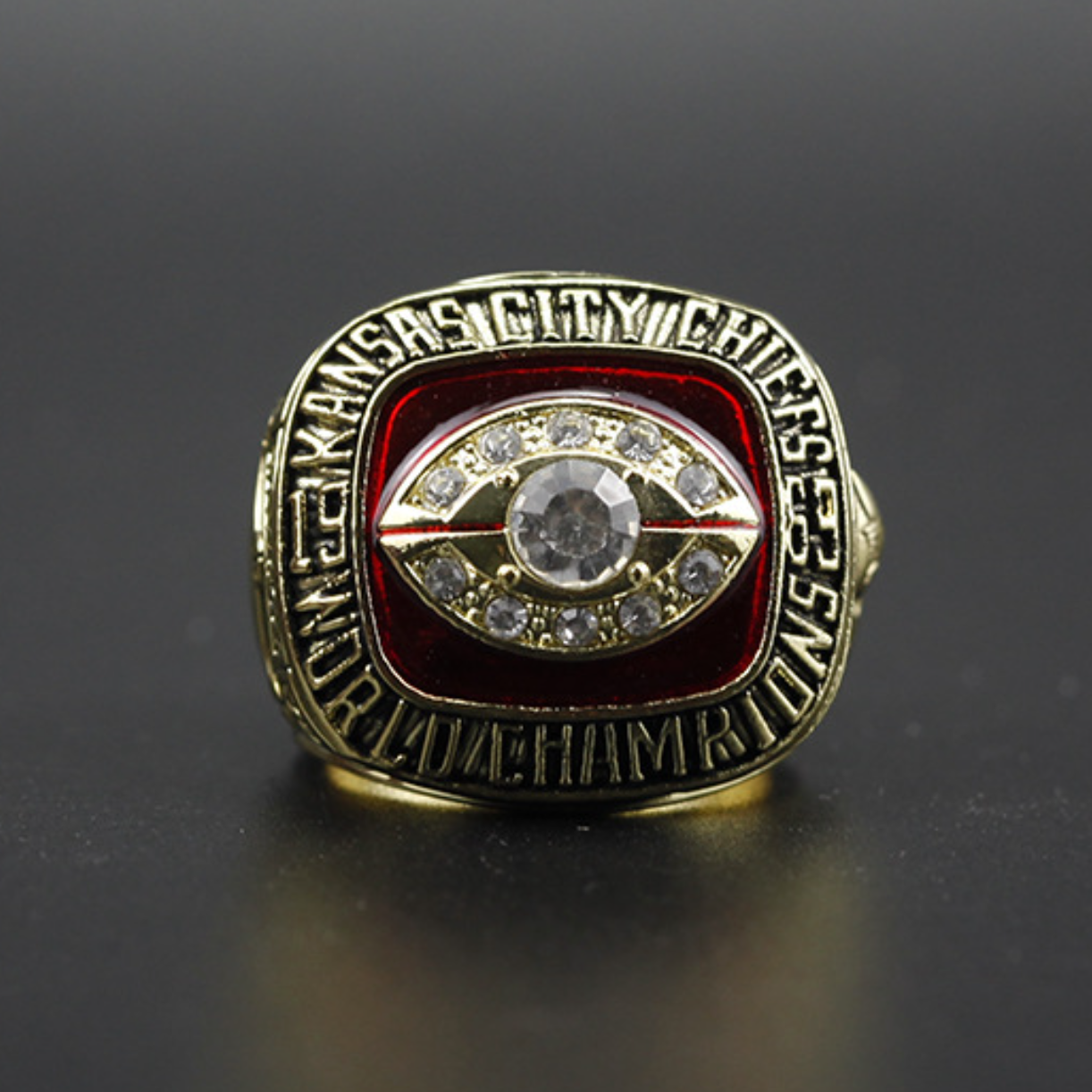 1969 KC Chiefs Super Bowl Championship rings with box set